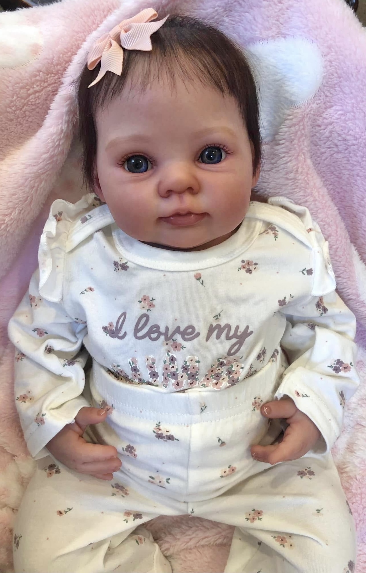Bebê reborn realista feito por Danielle