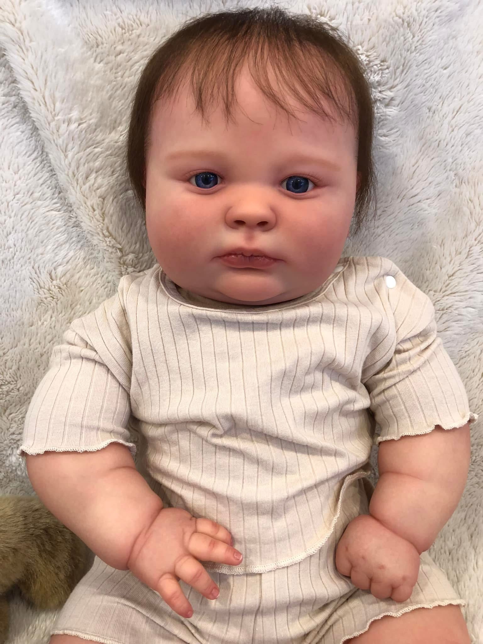 Bebê reborn realista feito por Danielle